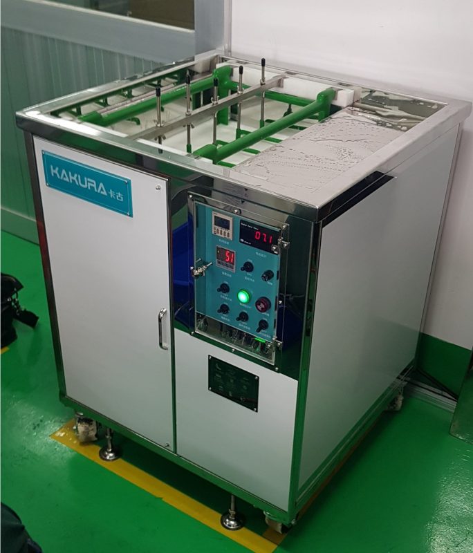 Lắp đặt máy rửa khuôn tại công ty Kyoritsu Busan 1